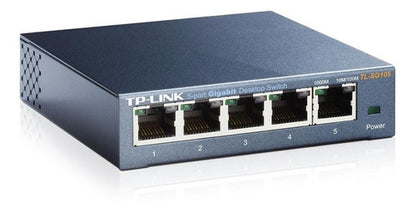Switch Tp-link Tl-sg105 10/100/1000 Mbps 5 Puertos