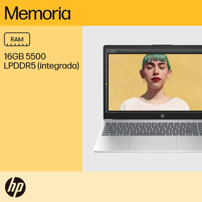 Portátil HP 15-FC0256LA Ryzen 5 7520U 16GB 512GB FHD 15
