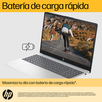 Portátil HP 15-FC0256LA Ryzen 5 7520U 16GB 512GB FHD 15