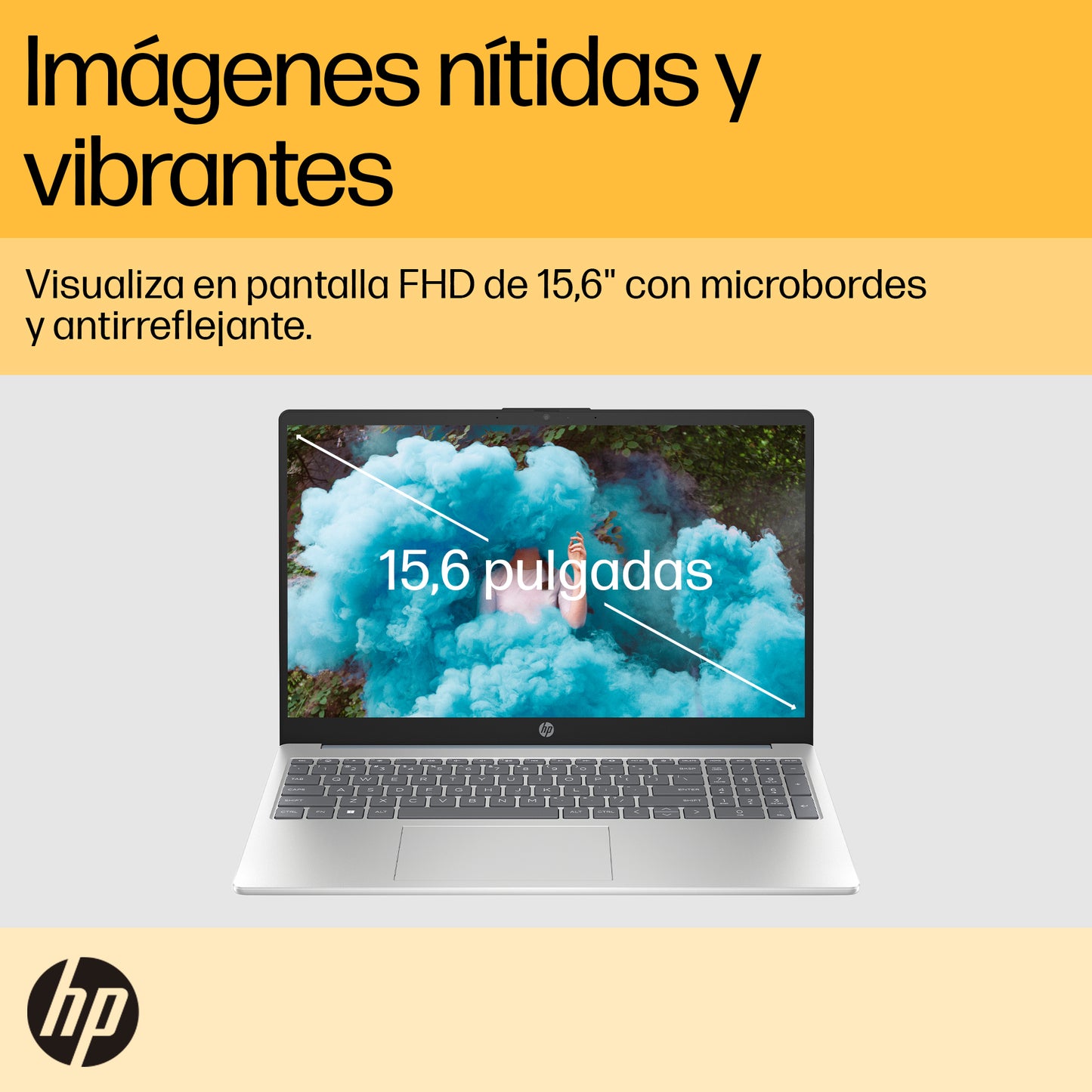 Portátil HP 15-FC0256LA Ryzen 5 7520U 16GB 512GB FHD 15