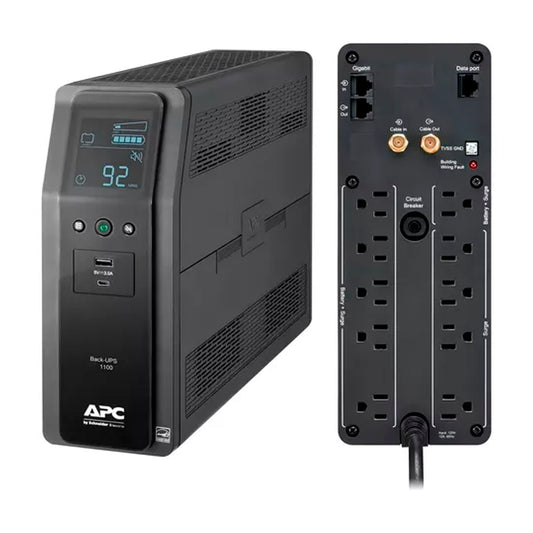 Ups Apc Br1100m2 1100va Interactiva Gamer Ps4 Pc Xbox Dvr