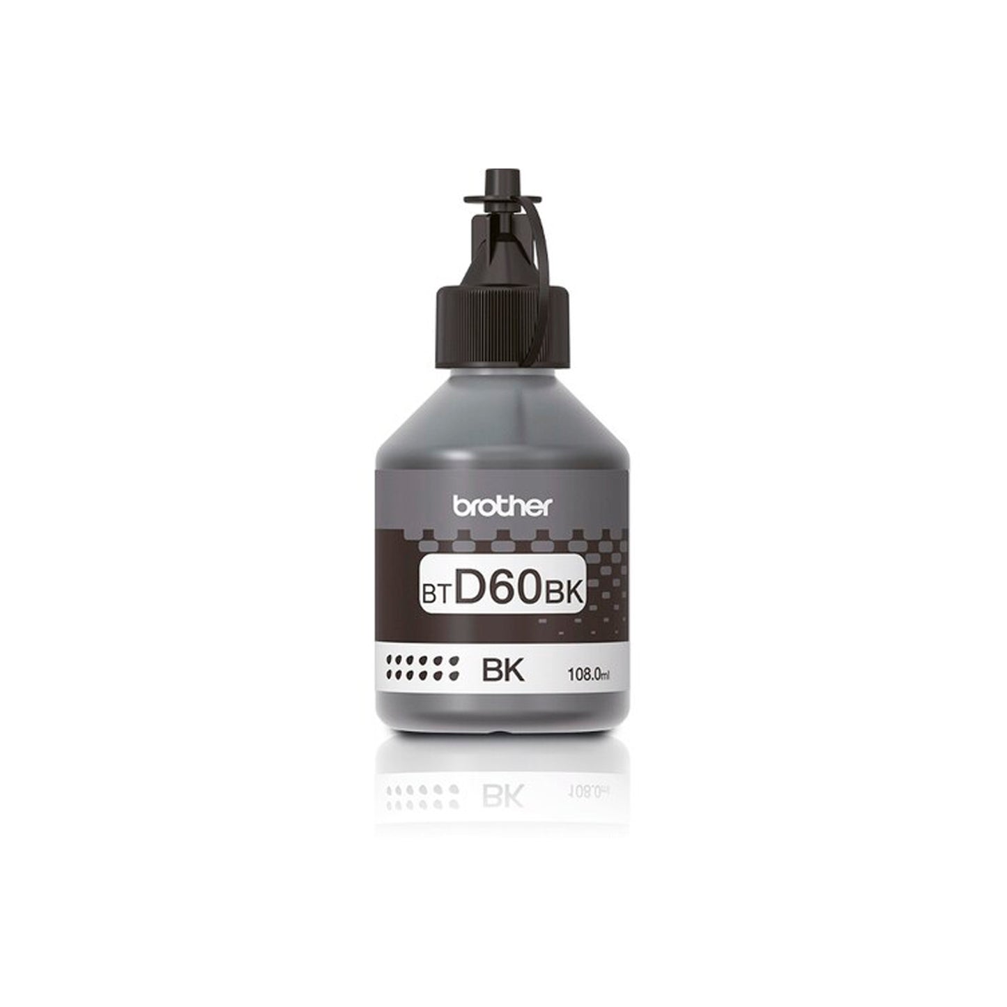 Tinta Brother BTD60BK 108 ml - Negro