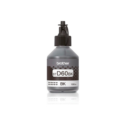 Tinta Brother BTD60BK 108 ml - Negro