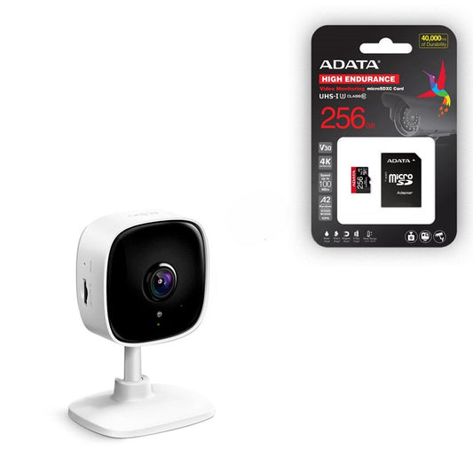 Tapo C110 Camara Seguridad Wi-fi Microfono + 256gb Tp-link