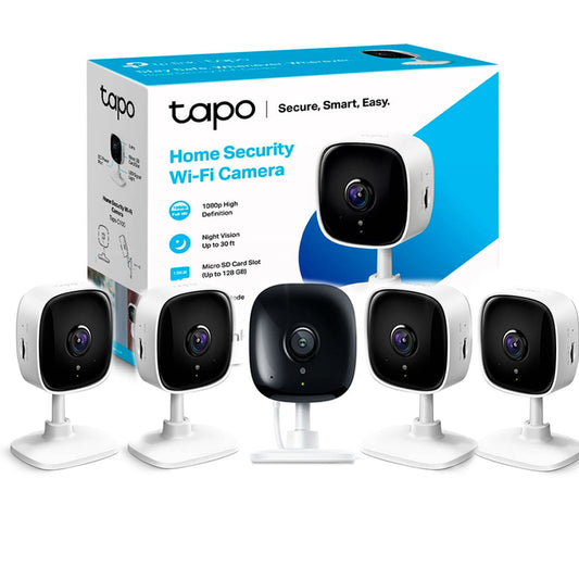 Tapo C100 Cámara De Seguridad Wi-fi Audio Fhd X5 Unidades