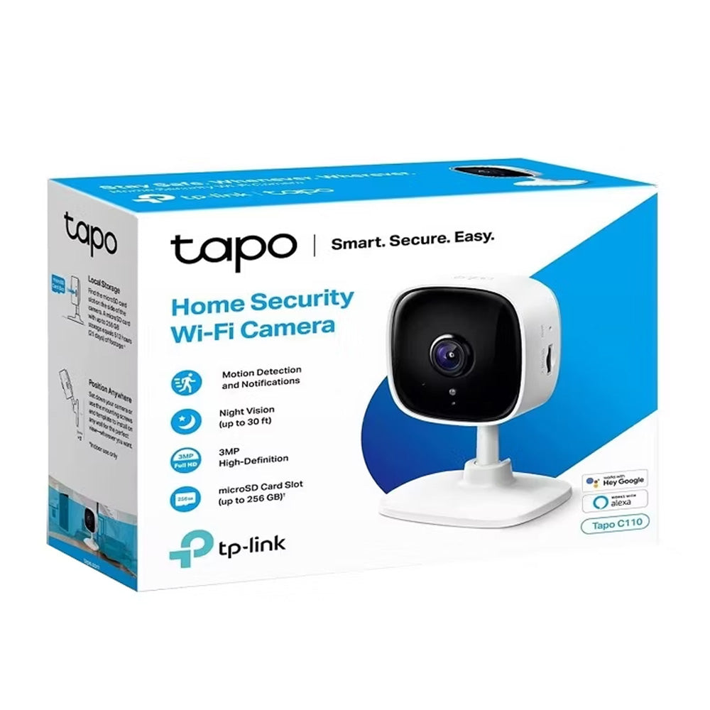 Tapo C110 Camara Seguridad Wi-fi Ultra Hd Microfono Tp-Link