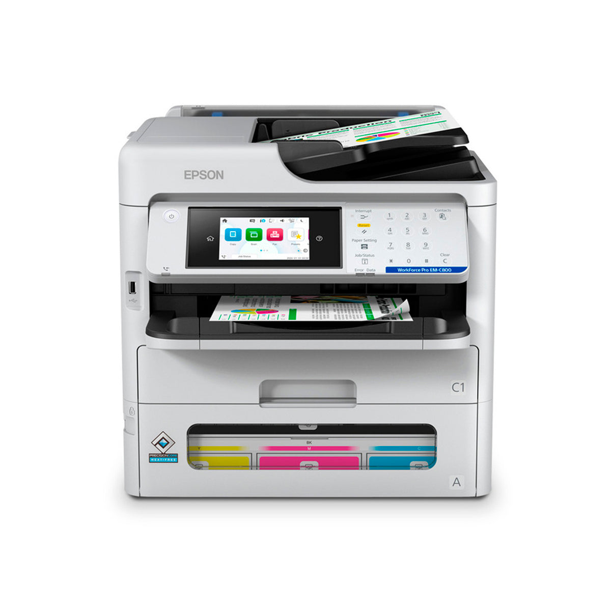Impresora Multifuncional Espon EM-C800 a Color Workforce Pro Wi-Fi Duplex