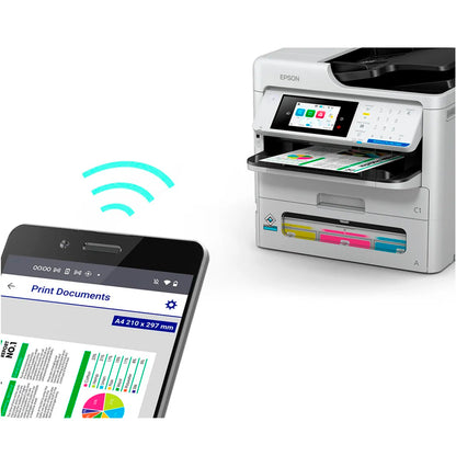 Impresora Multifuncional Espon EM-C800 a Color Workforce Pro Wi-Fi Duplex