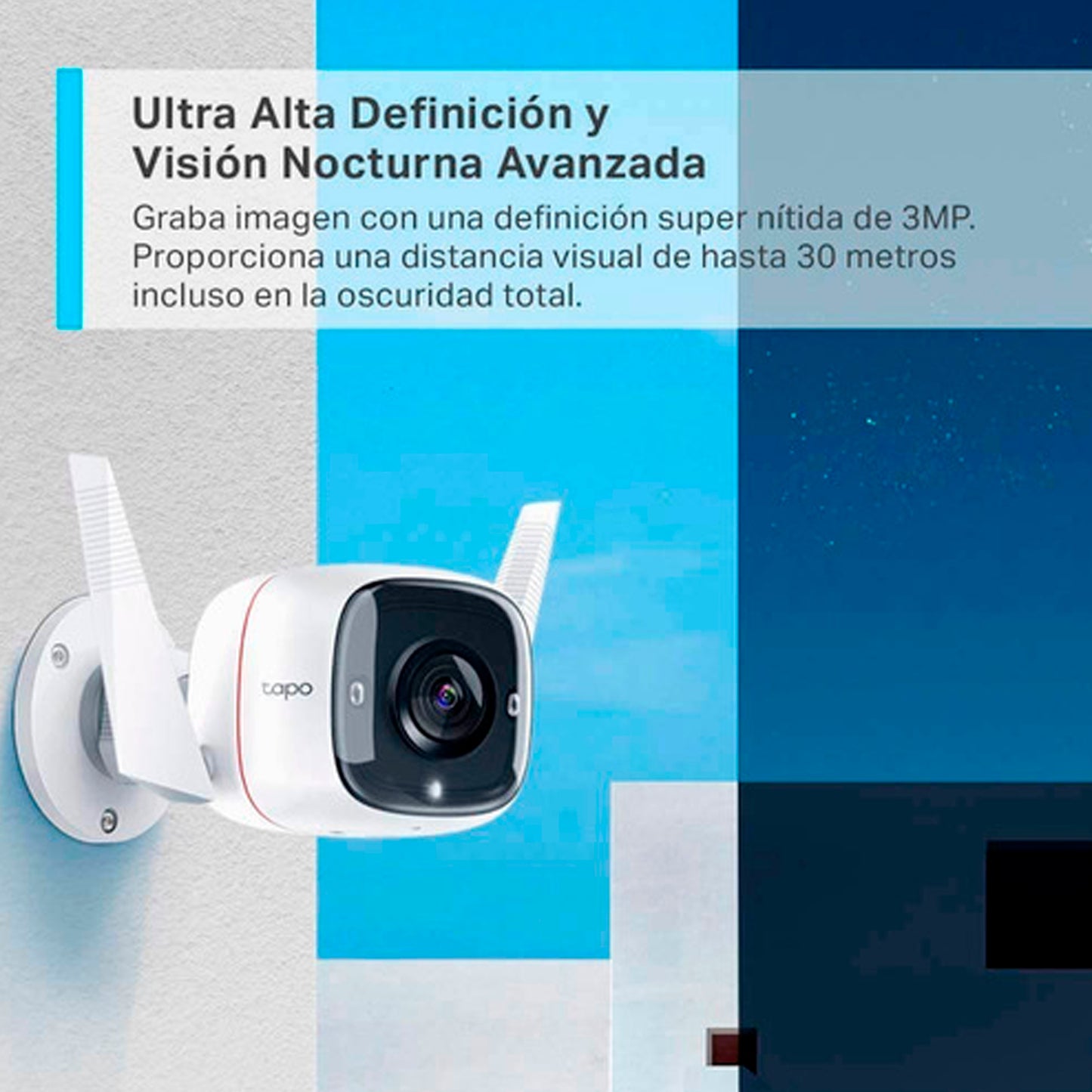 Cámara Tapo C310 Vigilancia Wi-fi TP-Link X3 Unidades
