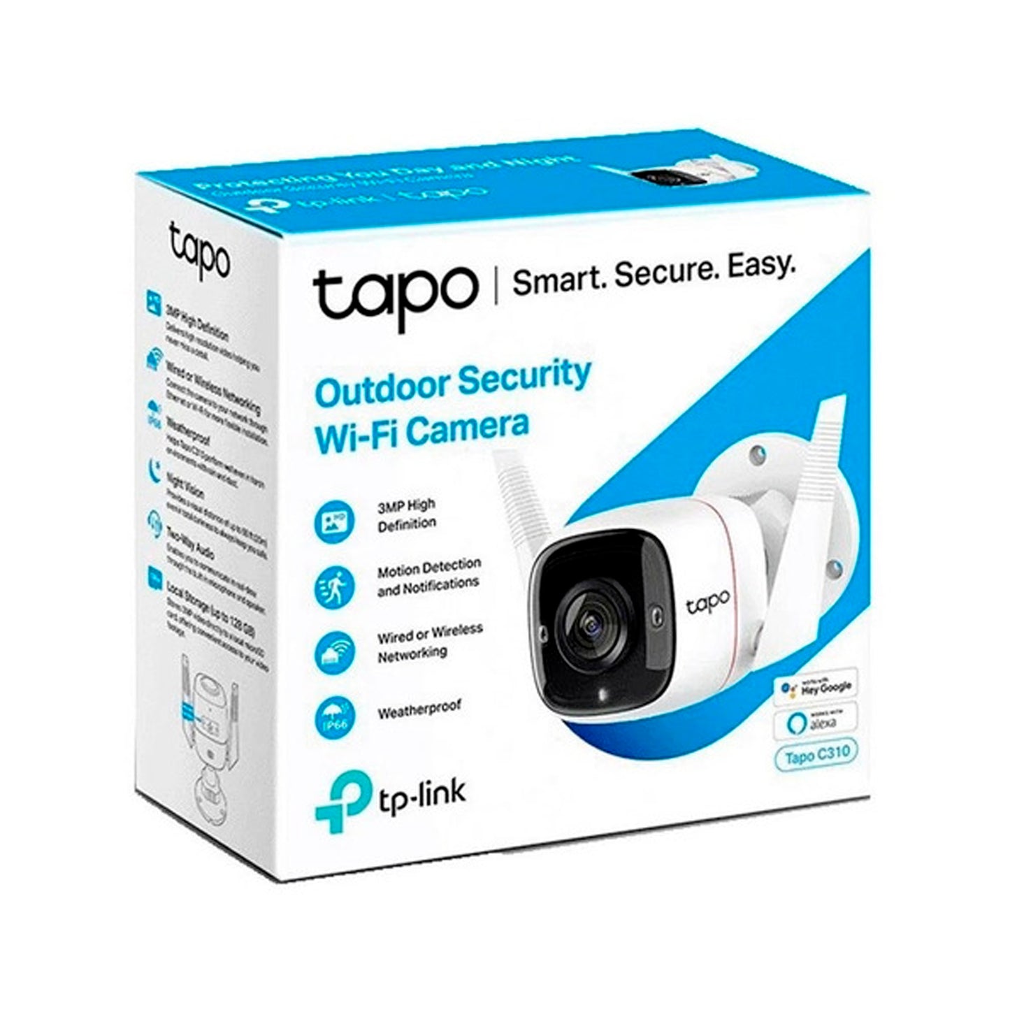Cámara Tapo C310 Vigilancia Wi-fi TP-Link X3 Unidades