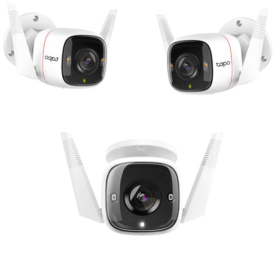 Cámara Tapo C320 Vigilancia Exterior 2k Wi-fi Tp-link x 3