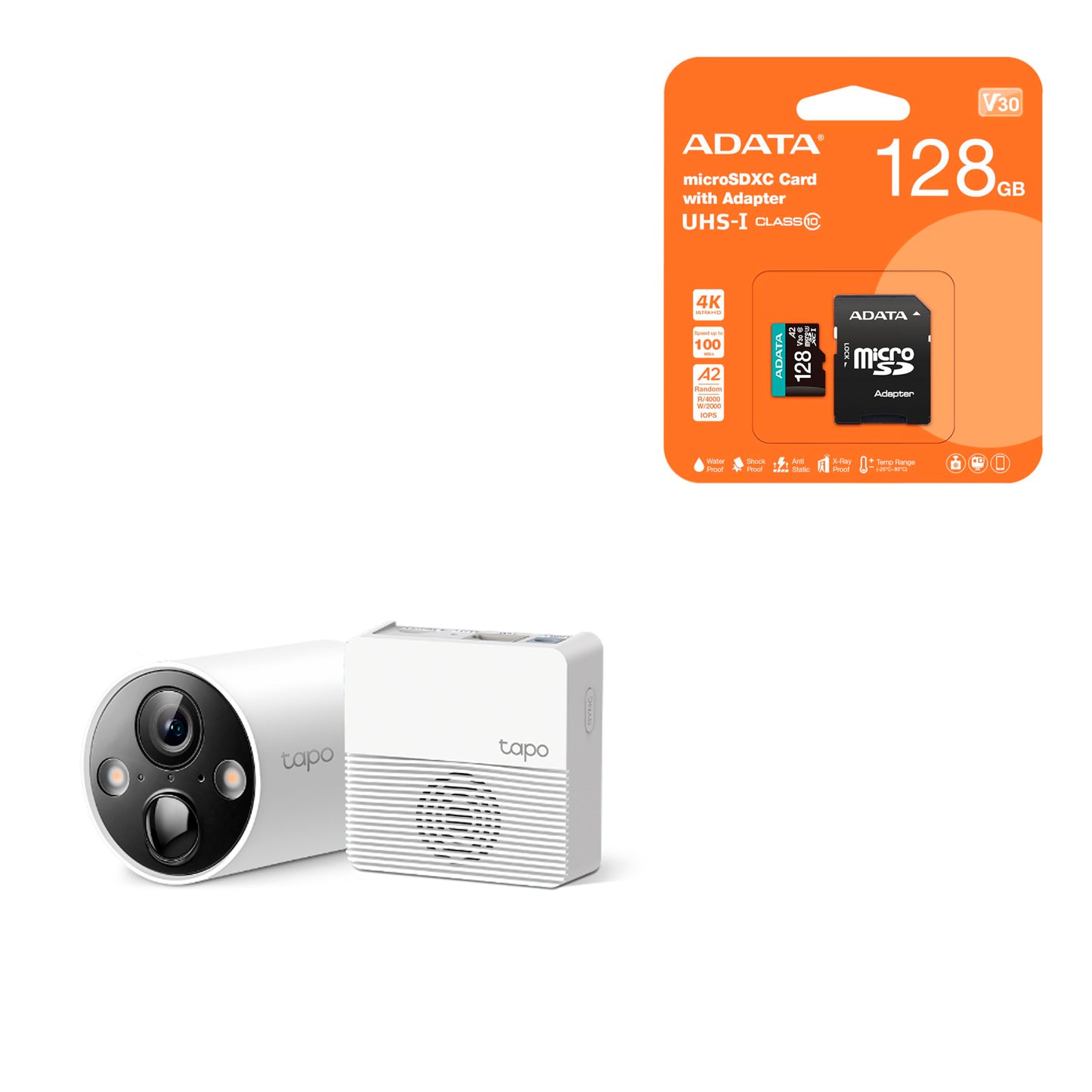 Cámara Tapo C420s1 Vigilancia Inalámbrica Tp-Link + 128GB