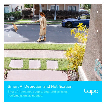 Tapo C420S2 Cámara de seguridad con Bateria 2K QHD Tp-Link