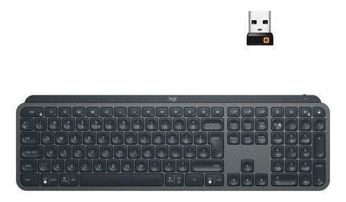 Logitech Mx Keys Teclado Inalámbrico Retroiluminado Usb Bt