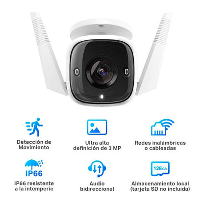 Cámara Tapo C310 Vigilancia Exteriores Wi-fi Audio Tp-Link