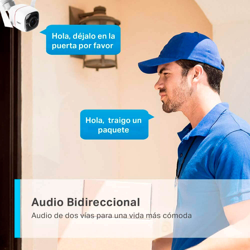 Cámara Tapo C310 Vigilancia Exteriores Wi-fi Audio Tp-Link