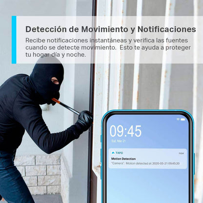 Cámara Tapo C310 Vigilancia Exteriores Wi-fi Audio Tp-Link