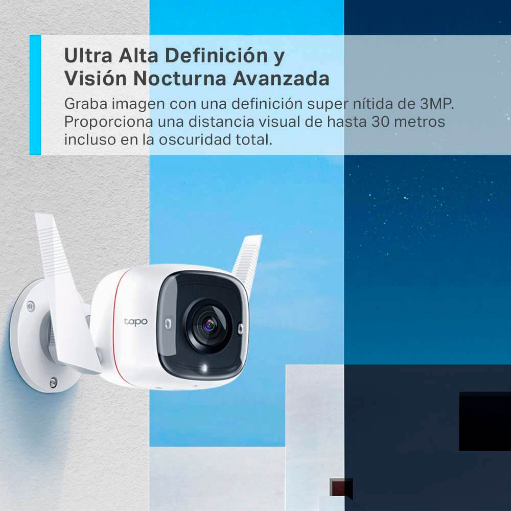 Cámara Tapo C310 Vigilancia Exteriores Wi-fi Audio Tp-Link