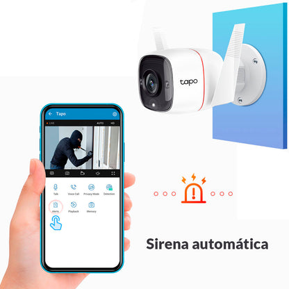 Cámara Tapo C310 Vigilancia Exteriores Wi-fi Audio Tp-Link