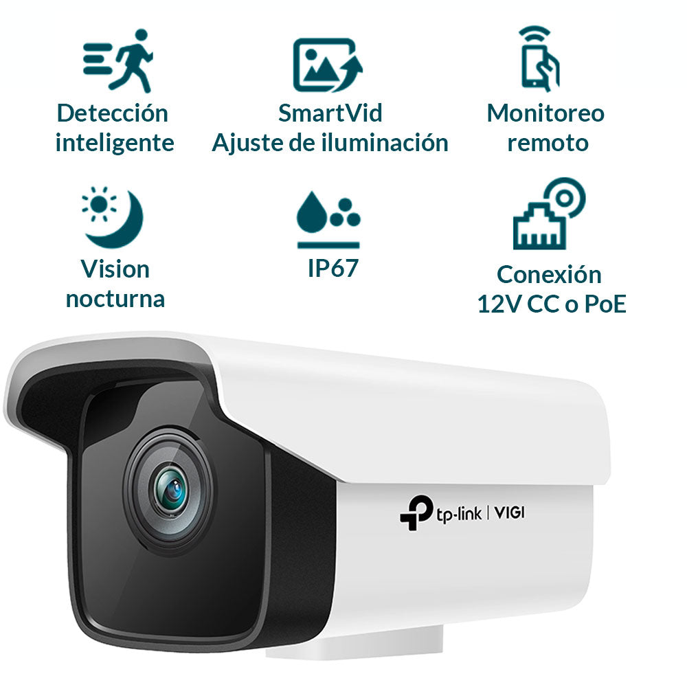 Cámara De Seguridad Tp-link Vigi C300hp 4mm 3mp Tipo Bala