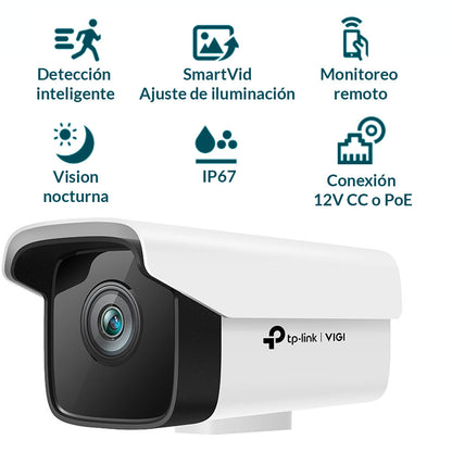 Cámara De Seguridad Tp-link Vigi C300hp 4mm 3mp Tipo Bala