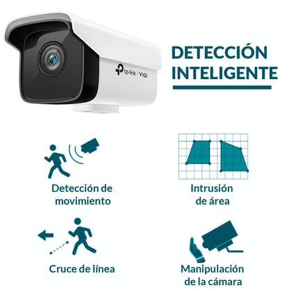 Cámara De Seguridad Tp-link Vigi C300hp 4mm 3mp Tipo Bala