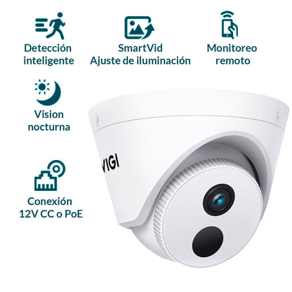 Cámara De Seguridad Tp-link Vigi C400hp 4mm 3mp Tipo Torre