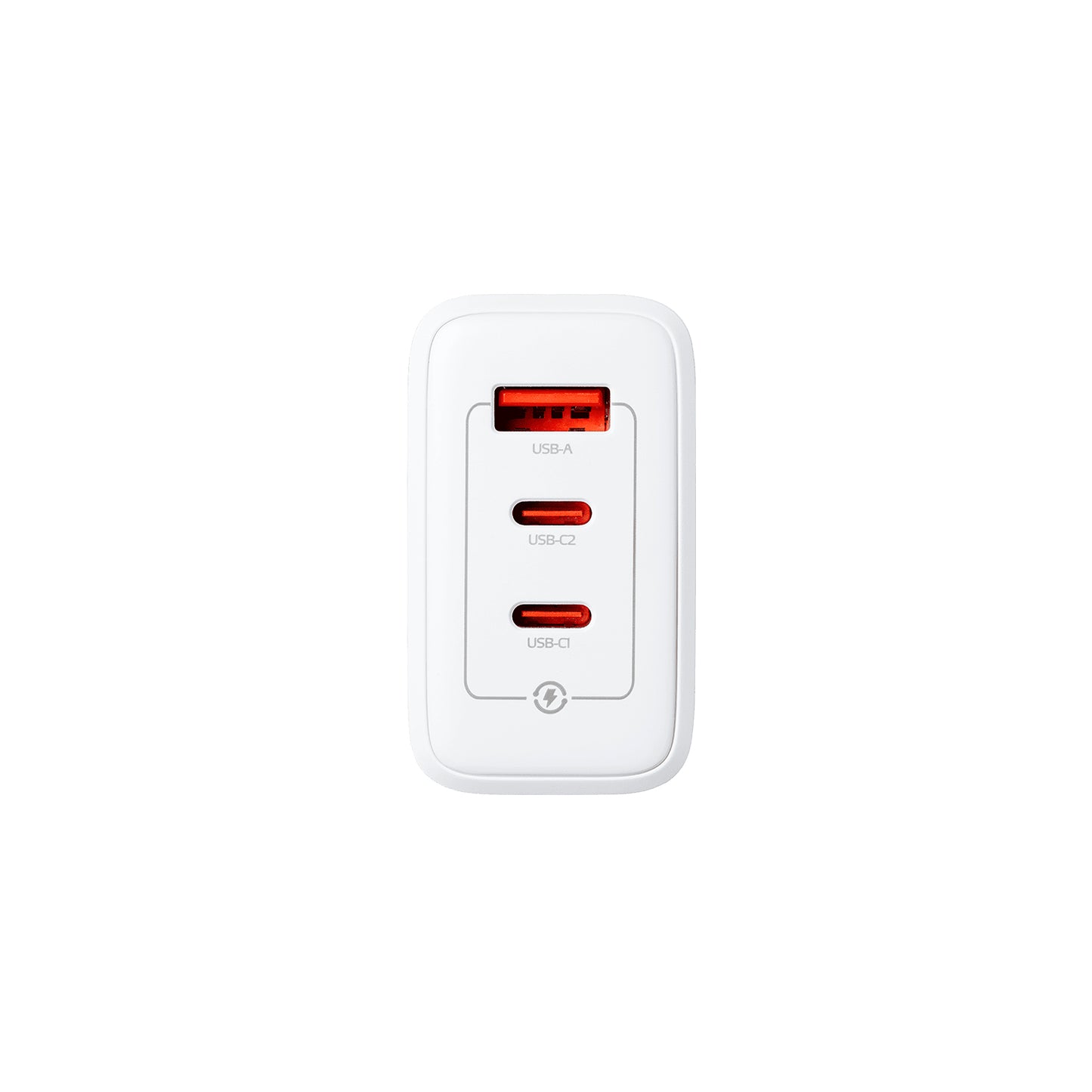 CARGADOR ADATA 65W Blanco + CABLE USB-C A USB-C 3.0 2mt