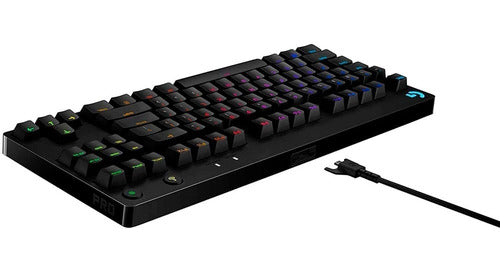 Teclado Mecánico Logitech G Pro Gamer Rgb Lyghtsync Usb