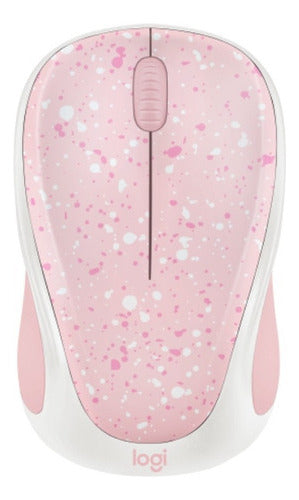 Mouse Logitech M317c - Inalámbrico - Usb - Rose Splash