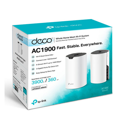 Access Point Deco S7 Tp-Link Wi-Fi 5 Mech AC1900 Gigabit