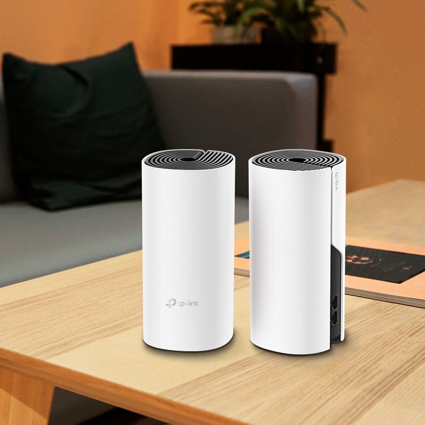 Tp-link Deco M4 Extensor Wifi Mesh 2 Nodos Puertos Gigabit