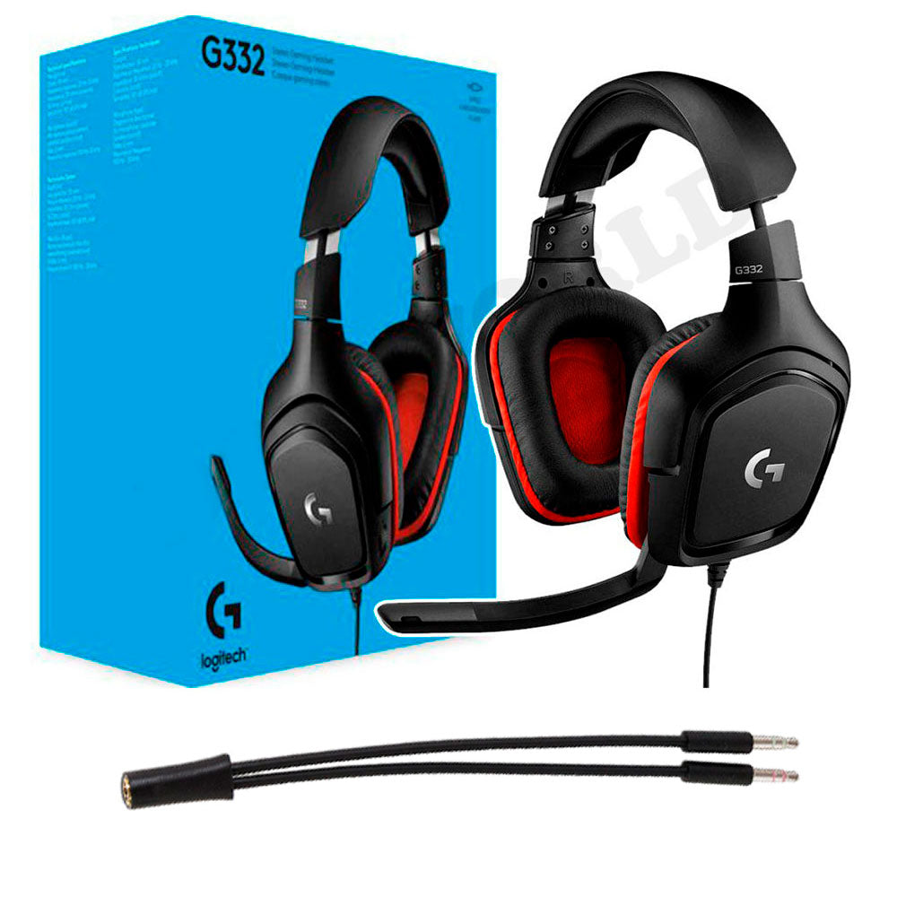 Audífonos Gamer Logitech G332 Estéreo Pc Ps4 Xbox One Switch