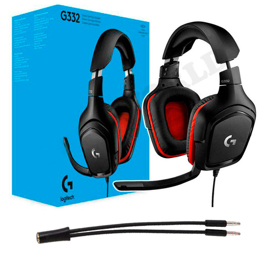 Audífonos Gamer Logitech G332 Estéreo Pc Ps4 Xbox One Switch