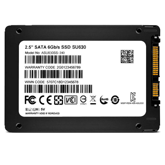 Disco De Estado Solido Ssd 240gb Adata Su630 3d Sata 2.5