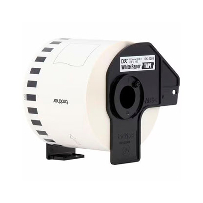Cinta de papel Brother DK2205 Longitud 62 mm x 30,4 m