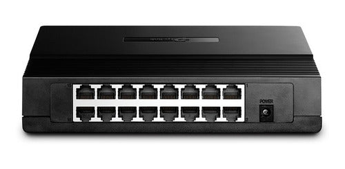 Tp-link Tl-sf1016d Switch Escritorio 16 Puertos 10/100 Mbps