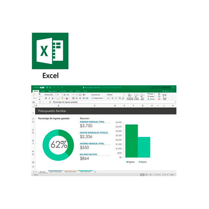 LICENCIA MICROSOFT OFFICE HOGAR Y EMPRESAS 2024 ESD