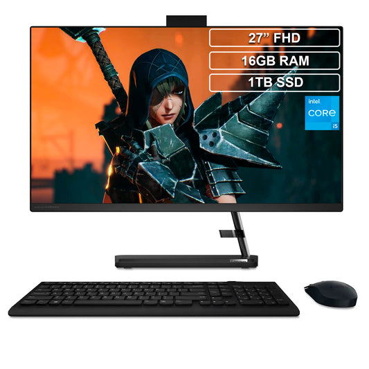 Todo en uno AIO Lenovo Core i5 12450H 16GB 1TB FHD 27