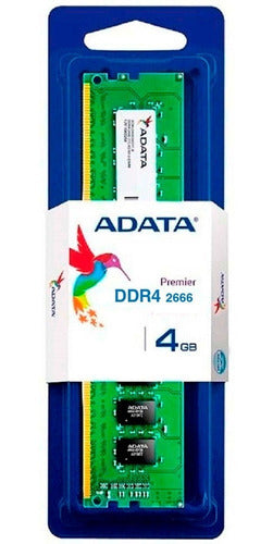 Memoria Ram 4gb Para Pc Ddr4 2666 Adata