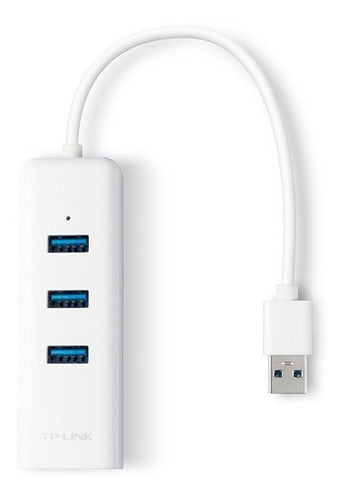 Tp-link, Hub Usb 3.0 2en1: 3 Usb + 1 Ethernet Gigabit, Ue330
