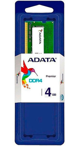 Memoria Ram 4gb Ddr4 2666mhz Adata Para Portatil Y Aio