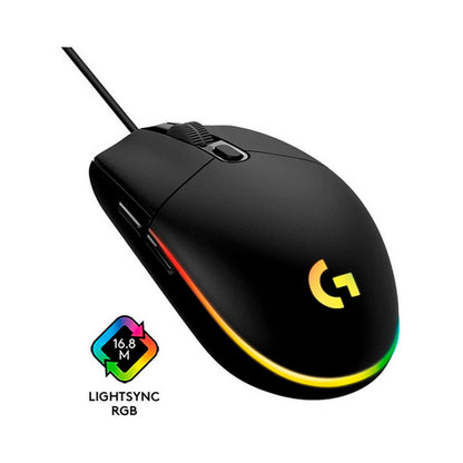 Mouse Gamer Logitech G203 Rgb Lighsync 6 Botones 8000 Dpi