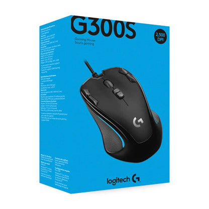 Mouse De Juego Logitech G Series G300s Negro Ambidiestro