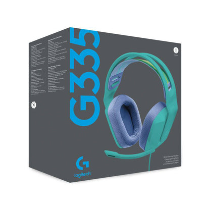 Diadema Gamer Logitech G335 3.5mm PC Xbox Play Switch Menta