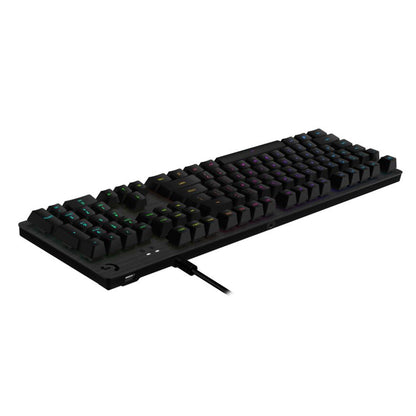 Teclado Mecánico Gamer Logitech G513 Carbon Rgb Inglés Us