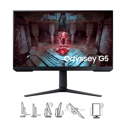Monitor Gamer Samsung G51C 27 odyseey G5 165Hz 1ms QHD