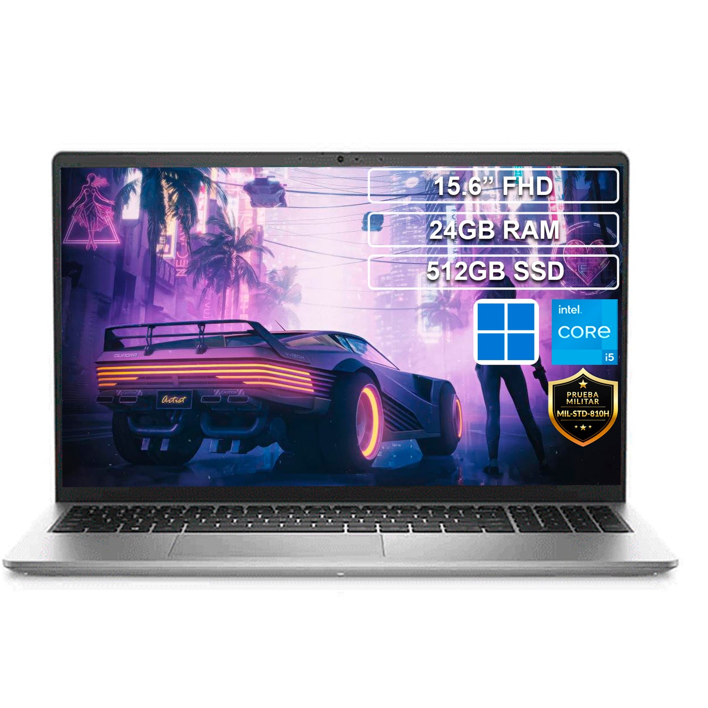 Portátil Dell Business Core I5 1235U 24gb 512gb 15 Win 11