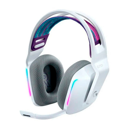 Audífonos Gamer Inalámbricos Logitech G Series G733 Blanco