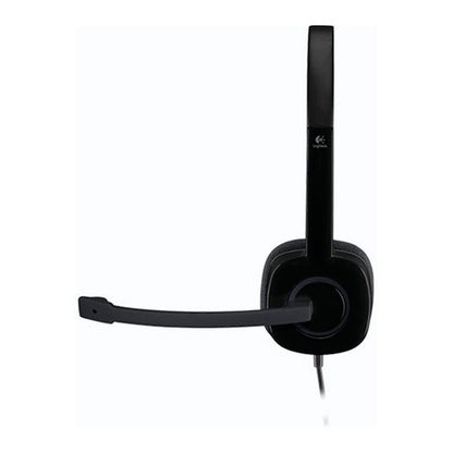 Diadema Logitech H151 Audífono Stereo 3.5mm Control Volumen